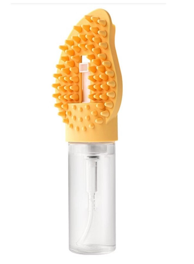 Veemok 2-in-1 Pet Grooming Brush with Shampoo Dispenser | Cat & Dog Bath Brush for Shedding, Massaging & Deep Cleaning | Removes Loose Fur | Comfortable Grip (Pet Grooming Comb) - Image 1